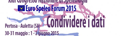 XXII Congresso Nazionale di Speleologia